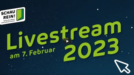 SCHAU-REIN!-Livestream: Berufe kompakt und digital entdecken